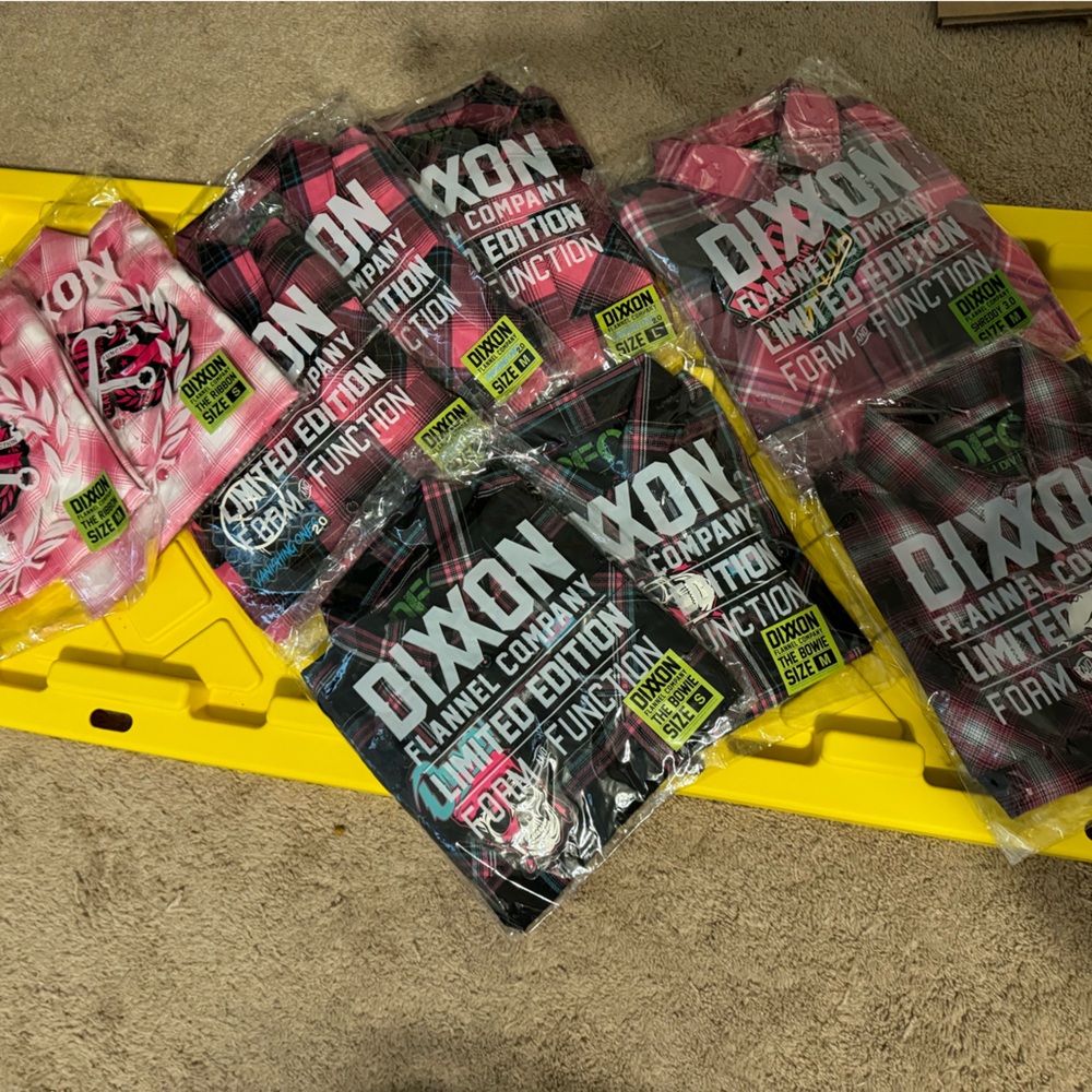 A few Dixxon girls kids flannels bnib